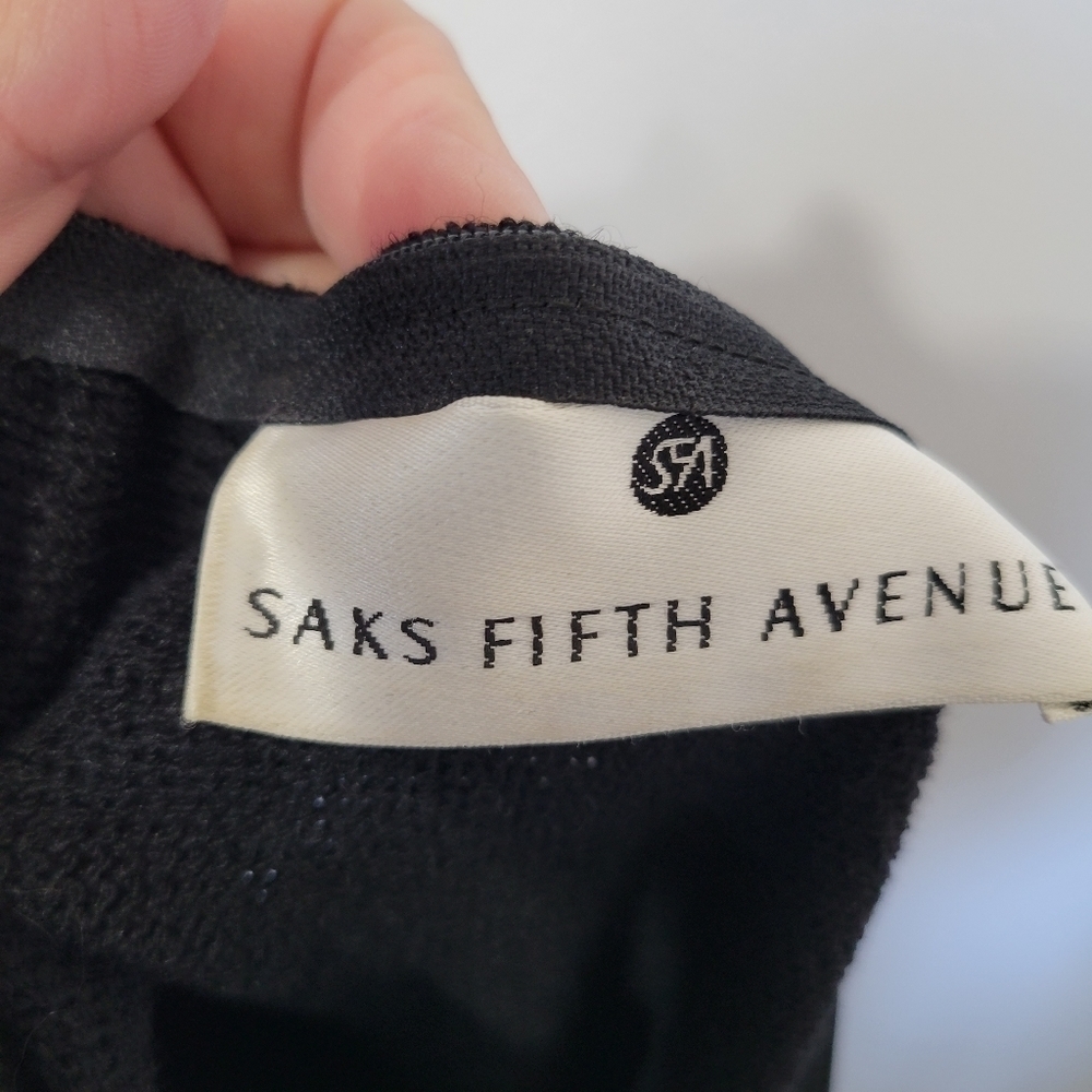 Vintage Don Sayres for Wellmore Saks Fifth Avenue Wool Blend Fitted Dress size 8 - Picture 9 of 12